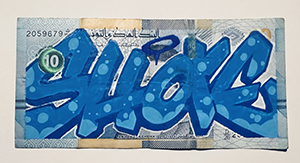 Billet bleu by SHORE