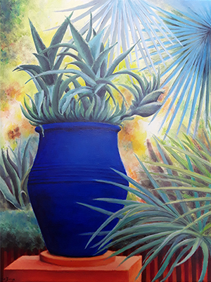 Bleu Majorelle by Eliane DIVOUX