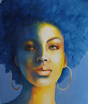 Bleu by Corinne EMERIT