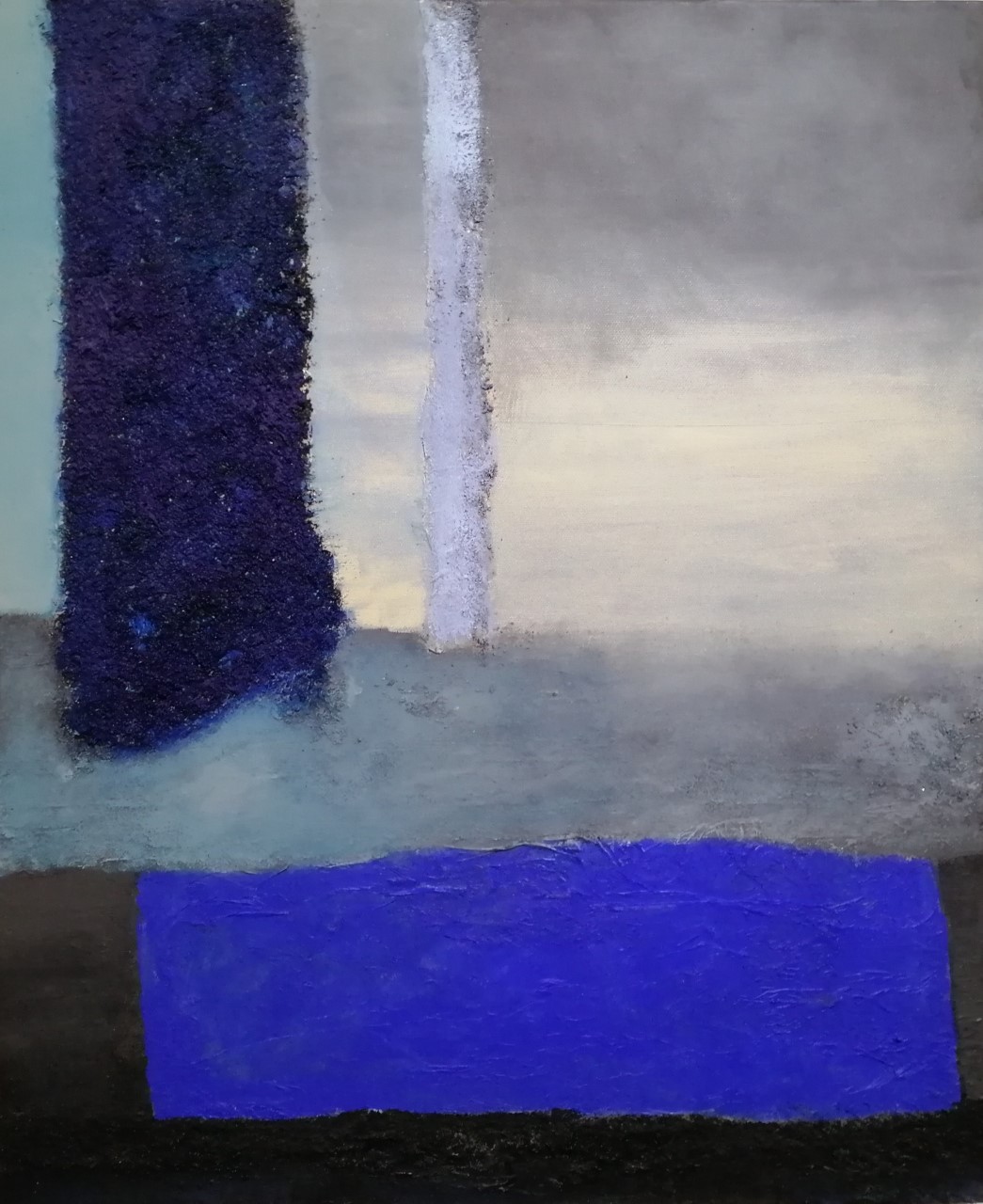 Composition en bleu by Catherine DUBOIS