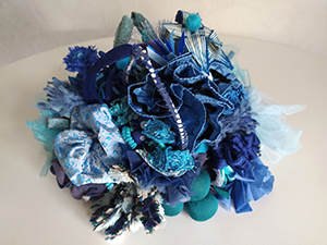 Recif de corail bleu en tissus by Macapi