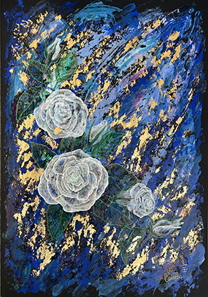 Rosa Delphine by Carolina ALFONSO