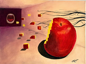 Croque la pomme by Valerie Reboisson