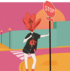 Dans les rues de Los Angeles LAmaryllis by Camille Guery