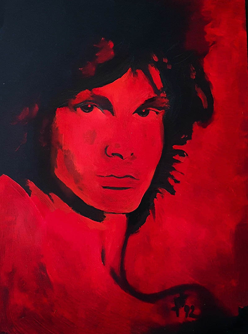 Jims alive (Hommage a Jim Morrison) by Fabio Forgione