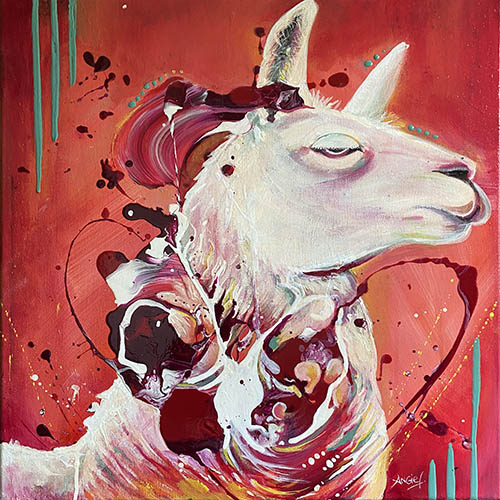 La Colere du Lama by Angie F