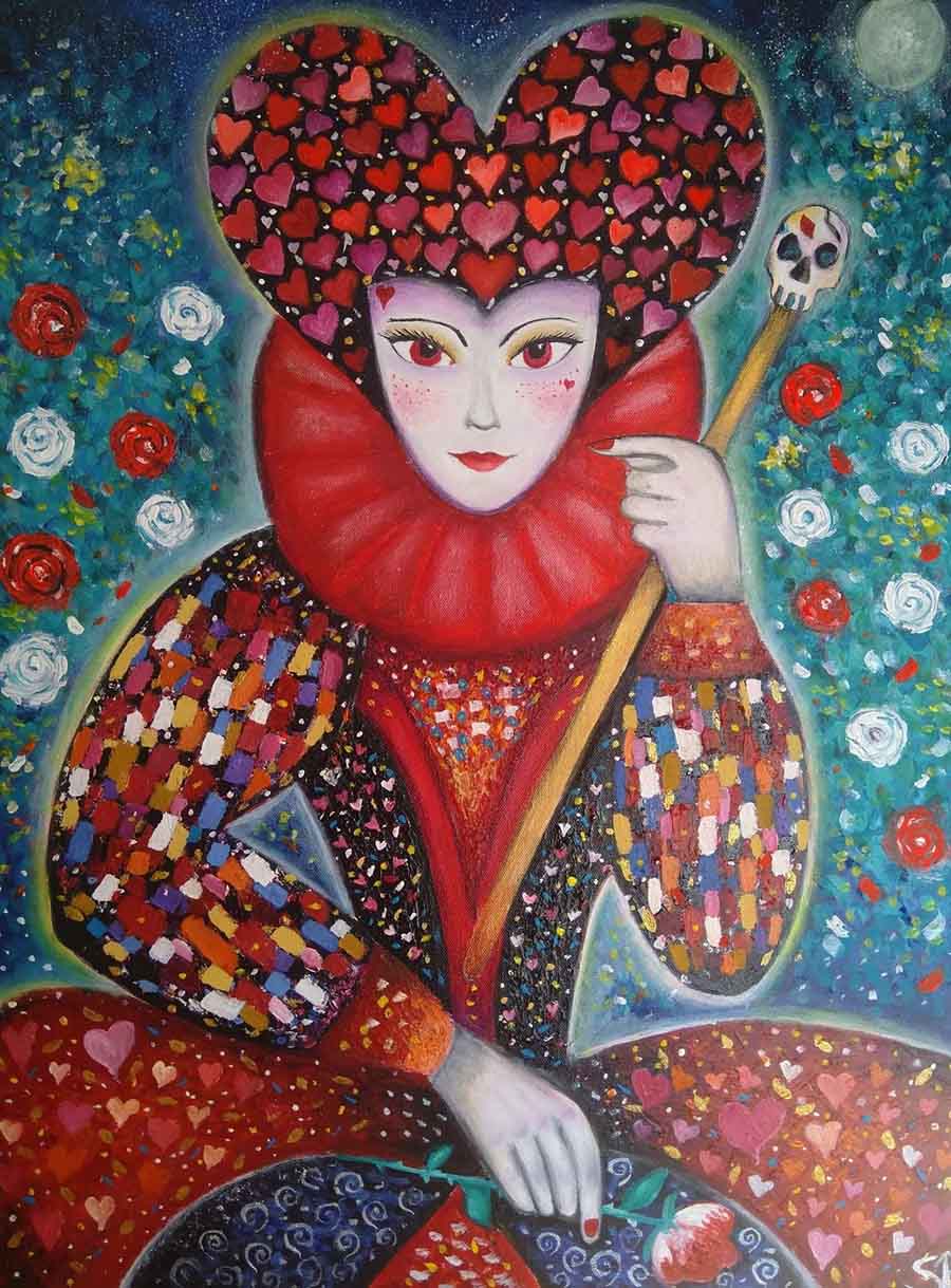 La Reine Rouge by Sonia Bilskaya Monteil