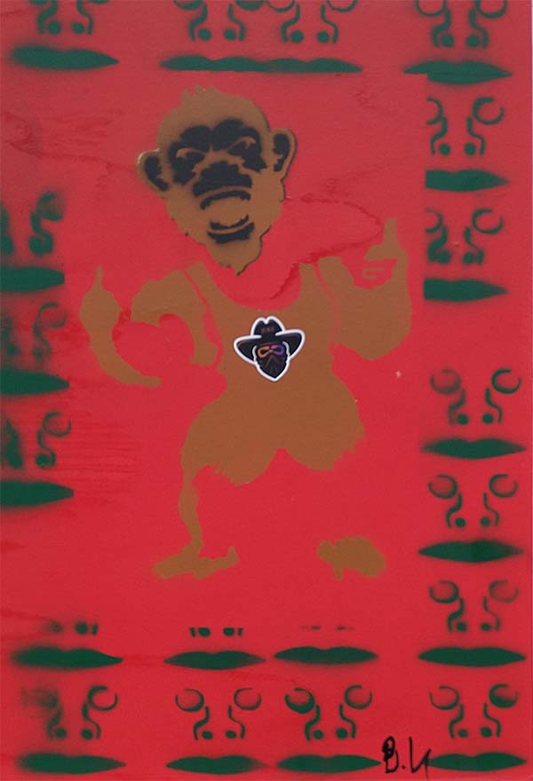La danse du singe by Bapt Bunk