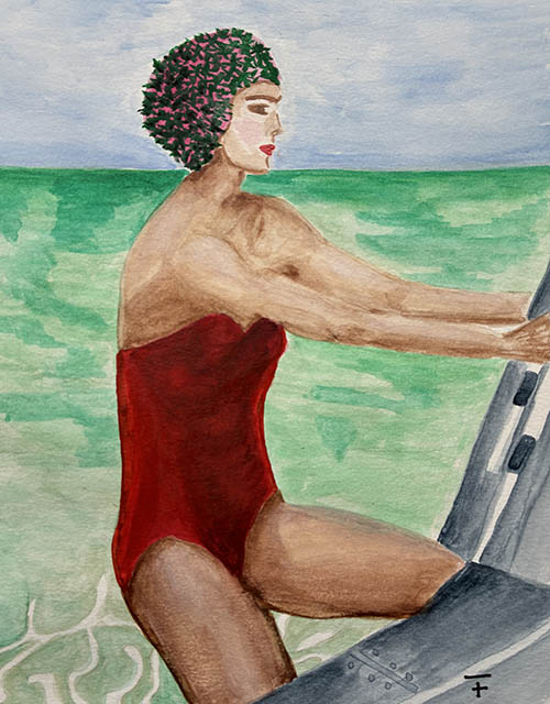 Le bain by Flavia B
