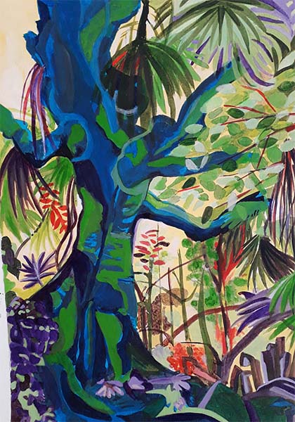 Arbre magique by Eliane ATGER