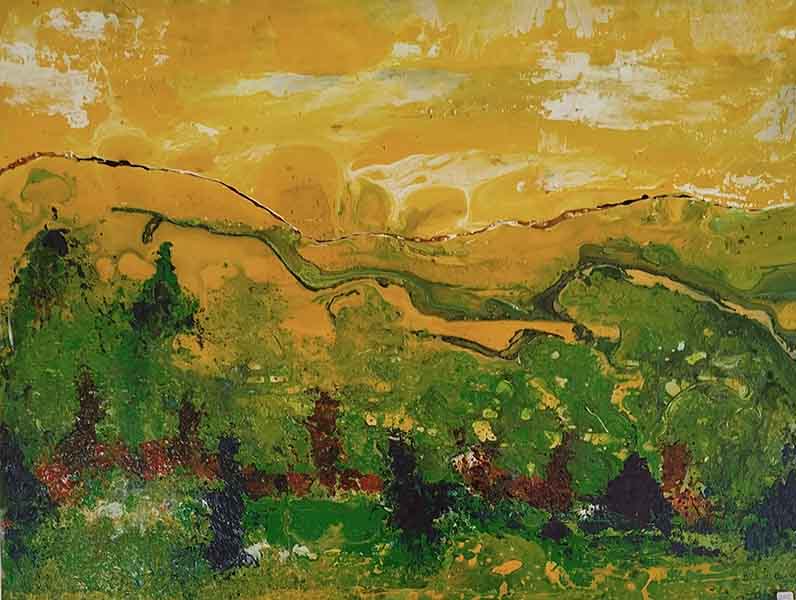 Au delà des sapins by Khava Manceau Ghironi