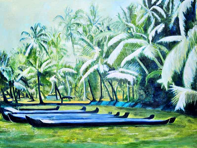 Backwaters Inde by Annie Darmon Tetart