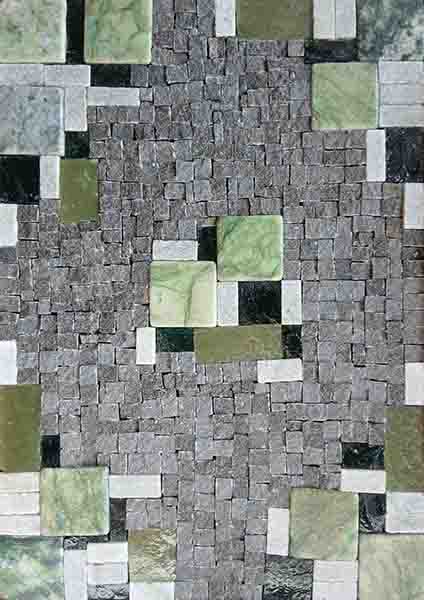 Composition grise et verte by Pascale RIGHETTI