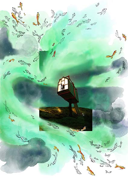 Courant Celeste by Anusha Emrith Remi Leblanc Messager