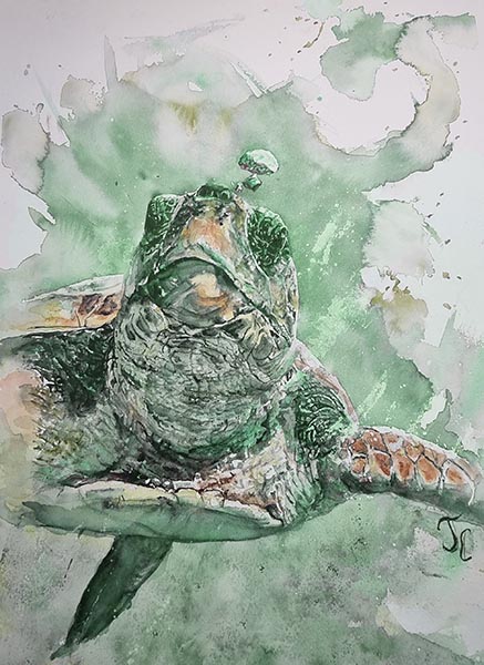 Sous l'aile des flots by Joëlle Carlier