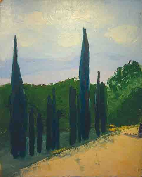 Dans les Cyprès by Laurence Dubarry