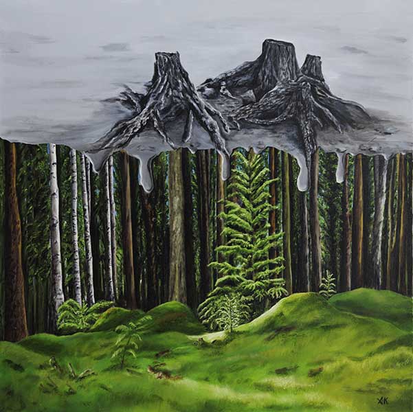 Déforestation by Ambre Kalène