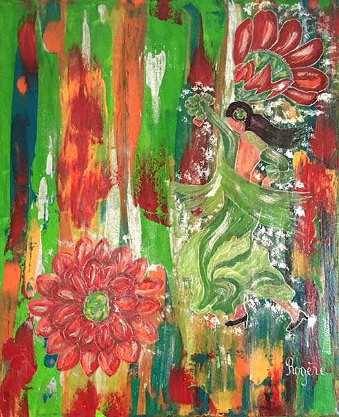 La Gitane verte by Rogère