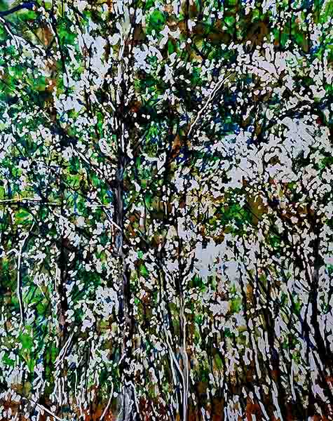 Rêverie en forêt de Villecartier by Louis Lemée