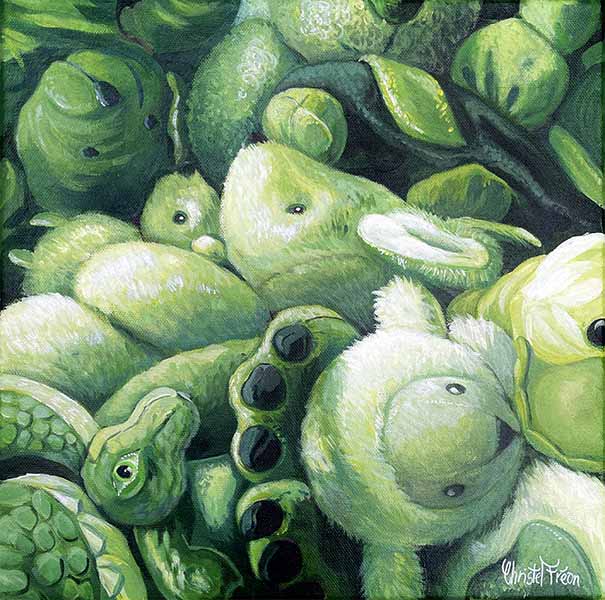 Vert et vers by Christel Fréon