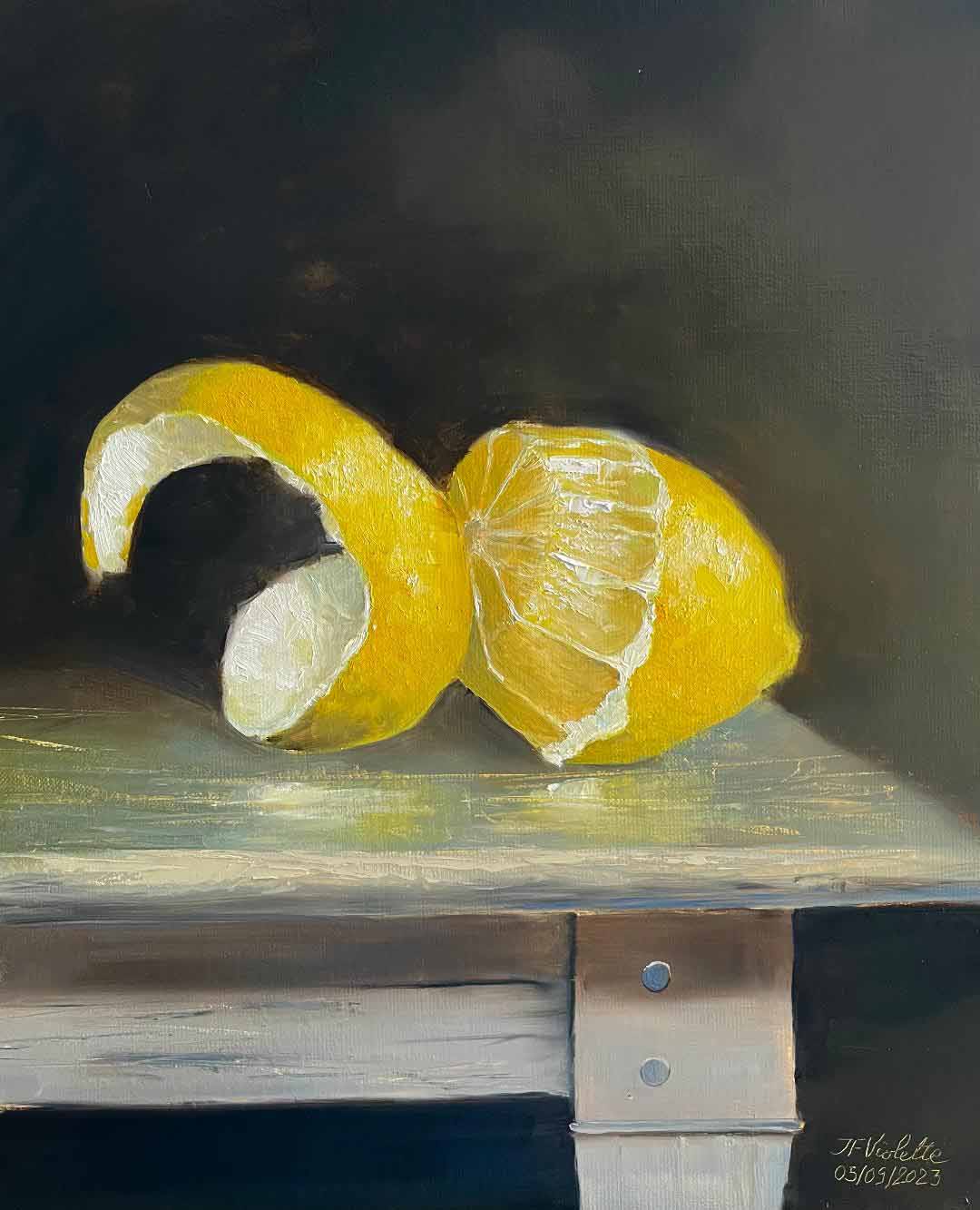 Cadmium Yellow by Jean Francois Violette