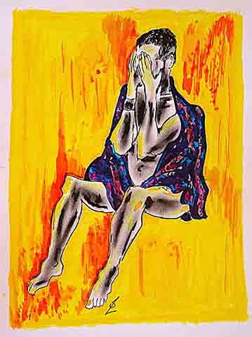 Clément en stress by Olivier LACOSTE