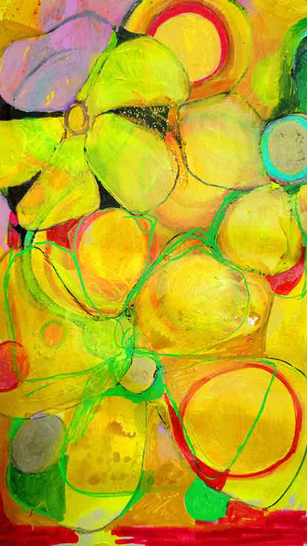 Jaune 2 by Brigite OURY