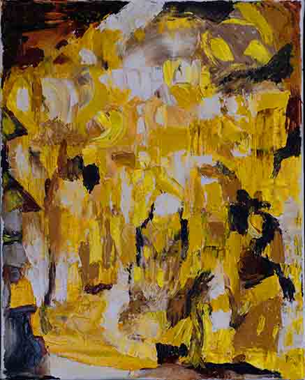 Jaune être soi même et s'épanouir à la lumière by Odile Zaghla