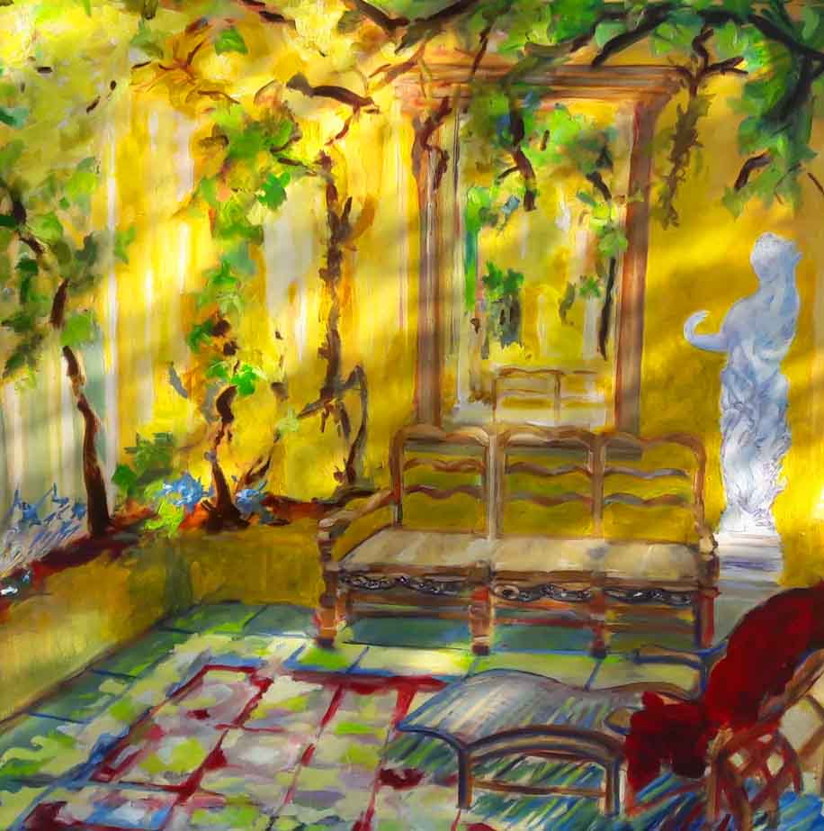 La véranda by Claude Martinet