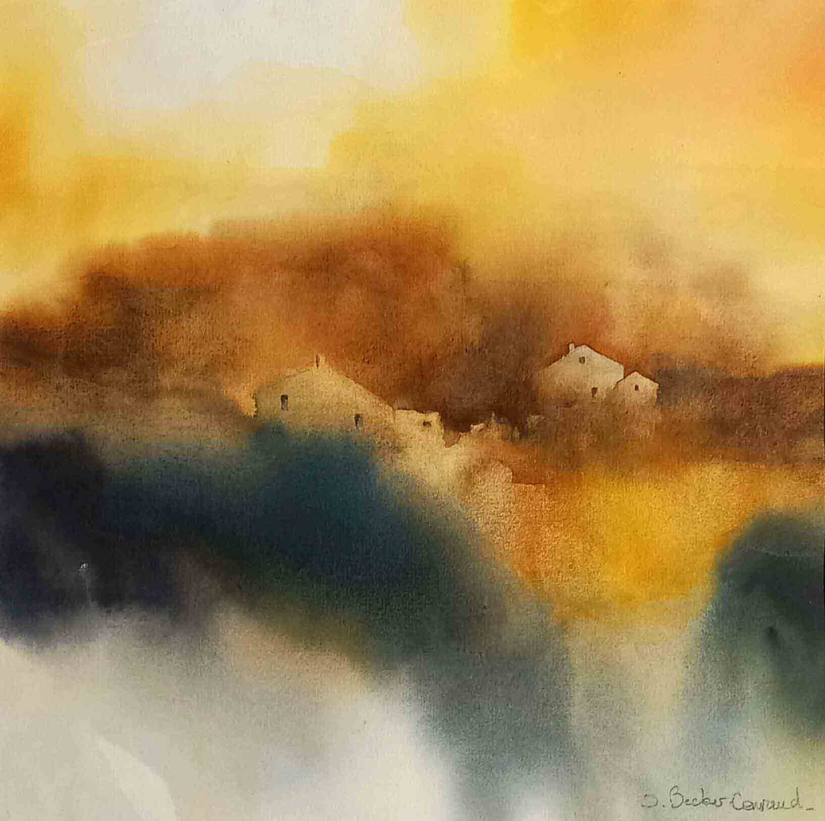 Le hameau by Isabelle BECKER CONRAUD