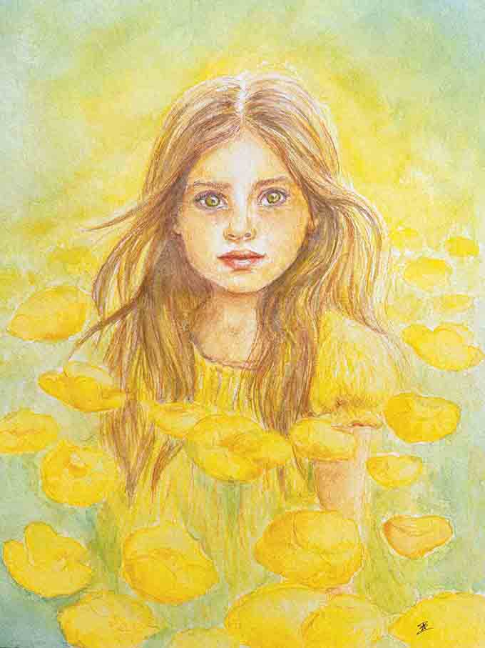 Les fleurs sauvages by Amelie Meyer Schwickerath