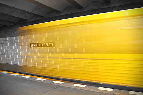 Metro Flash in Berlin by Max FLORIOT