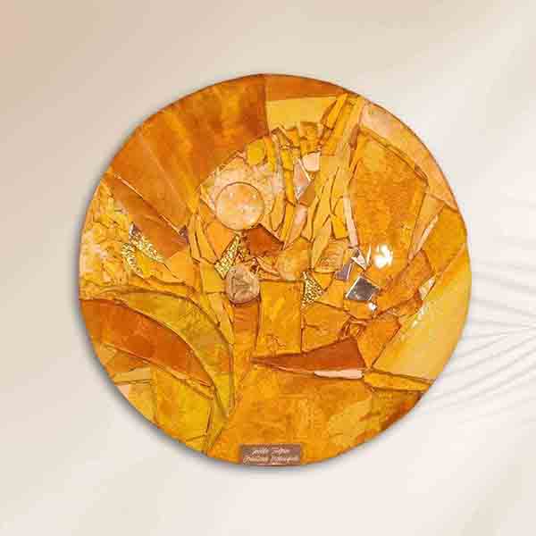 Soleil Ardent by Joelle Talpin Creations Mosaïques