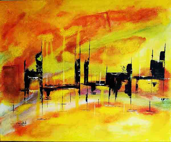 Soleil couchant by Claudia Micallef