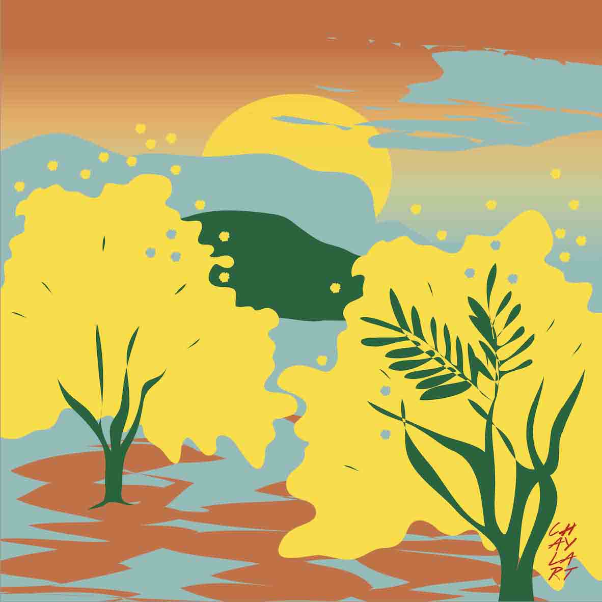 Tendresse la chaleur de l'hiver by Caroline Chayla