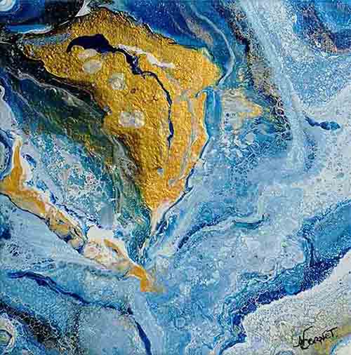 Vue du ciel by Nathalie Cornet